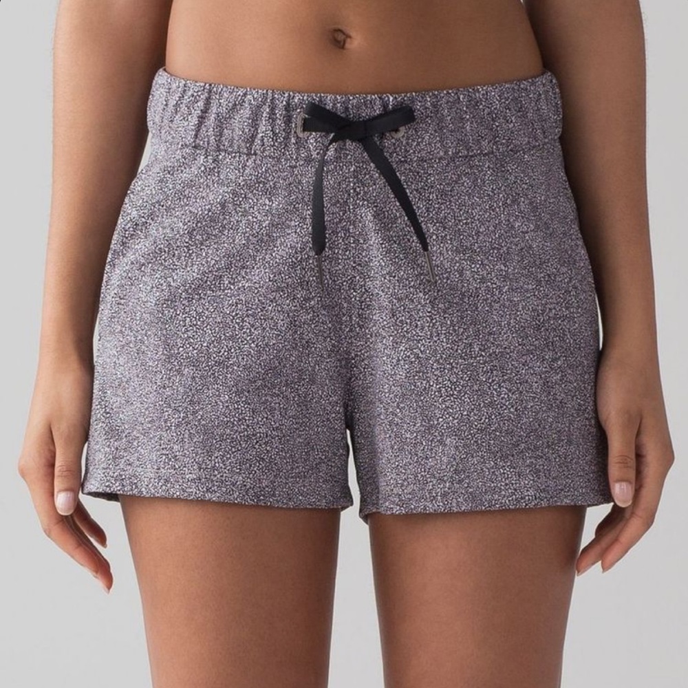 Sea Spray Grey Lululemon On The Fly Short